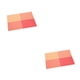 thumbnail image 4 of Manteles individuales Matsuzay tejidos de PVC color Naranja 2Conjunto, 4 of 6