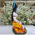 thumbnail image 4 of Lord Shiva Statue in Marble Dust Shiva Sculpture Mahadev Statue Hindu God Statue Shiva Figurine Indian God Statue Shiva Idol Large Shiva Murti Meditating Shiva Murti Mandir Decor - AtoZ India Cart, 4 of 5