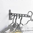 thumbnail image 4 of 2024,wall Mounted Clothes Rack, Wall Hanger Drying Rack, 90 Rotation Wall-mounted Foldable Clothes Rack, 4 of 4