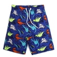 thumbnail image 2 of Gubotare Baby Boy Swim Trunks Kids Boys Swim Trunks Mesh Lining Water Resistant Beach Shorts Size 14-16T (Blue,14-16 Years), 2 of 9