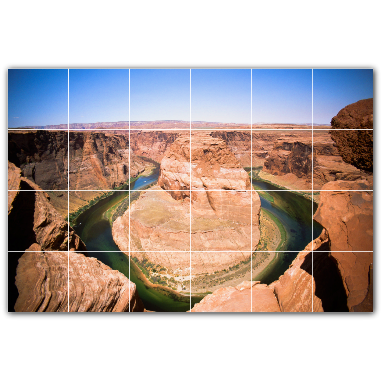 Picture-Tiles.com: Canyon Ceramic Tile Wall Mural WAL500362-64M
