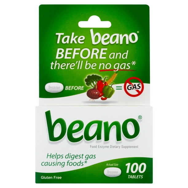beano Ultra 800 Gas Prevention, Bloating Relief, 100 Tablets Walmart