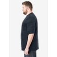 thumbnail image 3 of Boulder Creek By Kingsize Men's Big & Tall  Heavyweight Crewneck Pocket T-Shirt, 3 of 5
