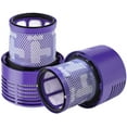 thumbnail image 1 of Paquete de 2 filtros de repuesto para aspiradora compatibles con Dyson V10 Series, Dyson Cyclone V10 Absolute, Animal, Motorhead, Total Clean, N.º de pieza 969082-01 Filtro Namotu LXY163, 1 of 4