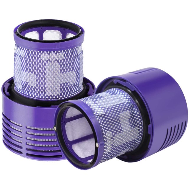 Paquete de 2 filtros de repuesto para aspiradora compatibles con Dyson V10 Series, Dyson Cyclone V10 Absolute, Animal, Motorhead, Total Clean, N.º de pieza 969082-01 Filtro Namotu LXY163