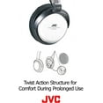 thumbnail image 2 of JVC Over-Ear Headphones Silver, HA-RX500, 2 of 8