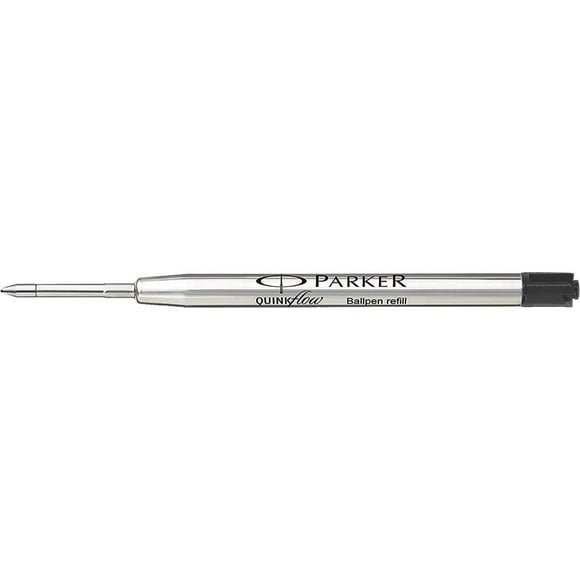 Repuesto de Tinta Negra Parker Repuesto de Tinta QUINKflow Punta Mediana