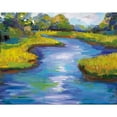 thumbnail image 3 of Vertentes, Jeanette 18x15 Black Modern Framed Museum Art Print Titled - Barn Island, 3 of 5