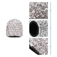 thumbnail image 5 of FRCOLOR Rhinestone Tire Caps 4pcs Car Valves Stem Caps Tire Caps Rhinestone Universal Car Valves Core,0.59"X0.59"X0.59", 5 of 5
