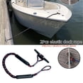 thumbnail image 2 of 2Pcs Set Bungee Dock Line Mooring Rope Dock Extendable Or Secure Docking Of Canoes Power Boats Accessories ,Long Lasting, 2 of 7