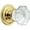 Brass, variant on Baldwin 5080.030.IDM Filmore Polished Brass Half-Dummy Crystal Knob