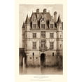 thumbnail image 2 of Petit, Victor 22x32 Black Ornate Wood Framed with Double Matting Museum Art Print Titled - Sepia Chateaux V, 2 of 4