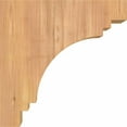 thumbnail image 3 of 5 1/2"W x 12"D x 12"H Pescadero Smooth Corbel, Western Red Cedar, 3 of 9
