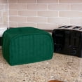 thumbnail image 3 of RITZ Four-Slice Toaster Kitchen Appliance Cover (APPLIANCE NOT INCLUDED), Dark Green, 3 of 5