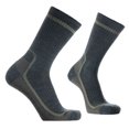 thumbnail image 7 of SOLAX Men's 72% Merino Wool Hiking Socks Outdoor Trail Trekking Cushioned Breathable Crew Socks 3 Pairs (LG Asst130), 7 of 7