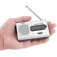 thumbnail image 1 of Mini Radio Portable Am Fm Telescopic Antenna Pocket Radio, 1 of 5