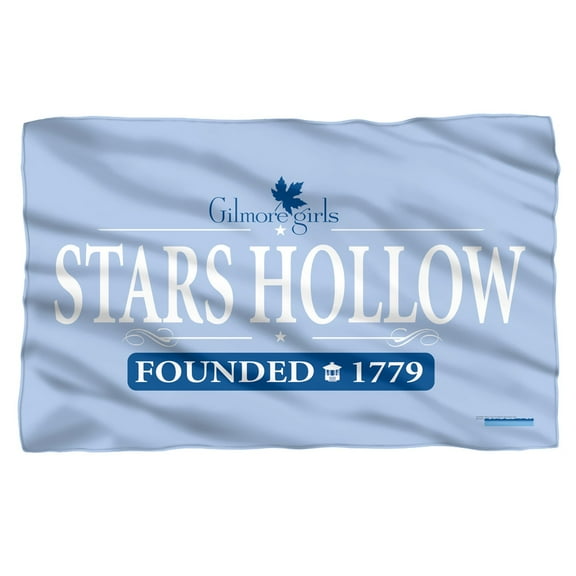 Gilmore Girls Stars Hollow Logo Fleece Blanket 36' x 58'
