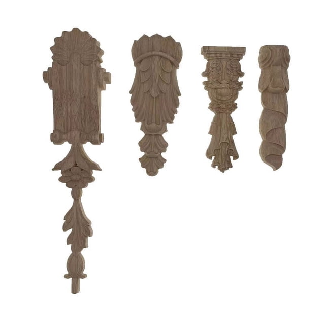 Talla de madera maciza, columna de línea cuadrada, marco de puerta, travesaño, fregona, tallado, columna, calcomanía, gabinete, chimenea