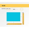 thumbnail image 3 of HOUSELABELS Compatible DYMO 1744907 4XL BLUE Shipping Labels (4" x 6"), strong permanent adhesive, compatible with DYMO LW 4XL, Rollo & Zebra Desktop Printers, 20 Rolls /4400 Labels, 3 of 9