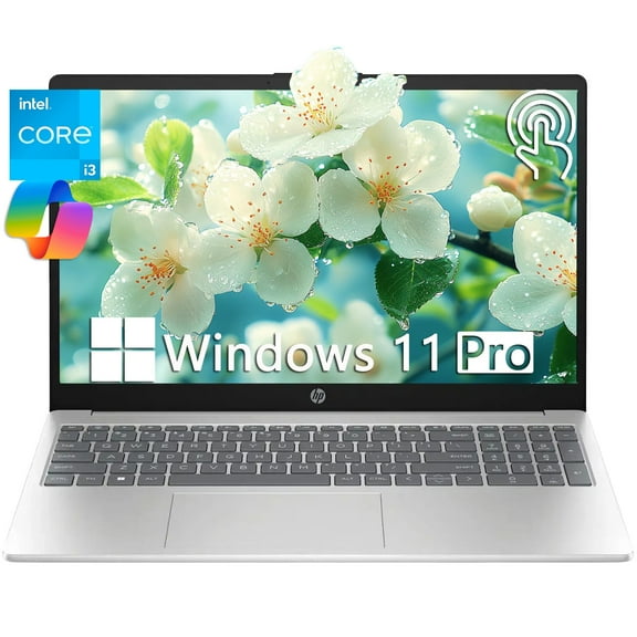 HP 15.6" HD Touchscreen Laptop, 6-cores Intel i3-1215U (Beat i5-1135G7), 8GB RAM, 512GB SSD, Intel UHD Graphics, Long Battery Life, Webcam, WiFi 6E, Bluetooth, Windows 11 Pro