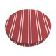 thumbnail image 1 of Disketp Stripes Red White Funda Redonda para Taburete, Funda de Cojín para Silla de Bar Suave y Elástica-14 inch, 1 of 7
