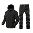 thumbnail image 3 of Letdown Men's Tracksuit 2 Piece Athletic Sweatsuit Full Zip Jogging Long Sleeve Casual Sports Outfits Athletic Tracksuit Outfits (Black, M), 3 of 3
