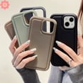 thumbnail image 3 of Para Samsung A23 A04s A14 A12 A50 A50s A30s A13 A04 A32 A52s A52 A04E A20s A53 A03s A22 A03 A11 A51 A31 A02s A20 A71 A30 M32 De Lujo Suave Simple Grueso Mate A Prueba De Golpes Airbag Caso, 3 of 3