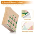 thumbnail image 5 of Yayeee Napkin Holder for Table Kitchen Paper Tissue Organization, Green Symmetrical Stars, 5 of 8