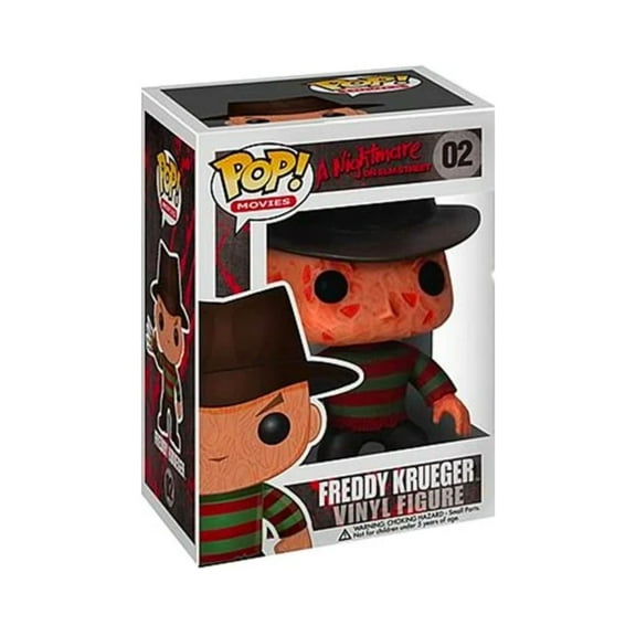 Freddy Krueger Funko Pop! A Nightmare on Elm Street - Collectible Vinyl Figure #02 with Case