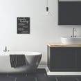thumbnail image 3 of Stupell Industries Laundry Rating Five Star Bathroom Black Funny Word Design Canvas Wall Art by Daphne Polselli, 3 of 3