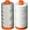 Off-White, variant on [BUNDLE - 2-PACK] - Aurifil Mako Cotton Thread - Dove 2600 + White 2024 - 1422 Yards Each
