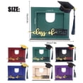 thumbnail image 3 of Cqxid Desktop Item Under $10 2025 Graduation Wooden Photo Frame Photo Frame With Graduation Cap Horizontal Wooden Table Decoration Friend Graduation Graduation Decoration, 3 of 6