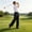 Black, variant on Sorvello Men's Business Casual Dress Pants Stretch Wrinkle Resistant Cotton Linen Golf Trousers Work Office Travel Loose Fit Comfortable Black L