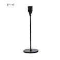thumbnail image 1 of Candelabro de aleación antideslizante candelabro decoración candelabro para fiesta pub, negro mate, 34cm Inevent HA003037-15, 1 of 6