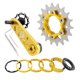 thumbnail image 2 of Tensor de cadena de , accesorio de inconfundible con llaves, convertidor engranaje para de carretera BMX Oro 20T DYNWAVEMX Tensor de cadena de bicicleta, 2 of 7