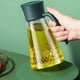 thumbnail image 4 of Injueey Dispensador de aceite de mano Botella de salsa de soja con asa Recipiente hermético sin goteo Vinagrera Ensalada Olla para cocinar Cocina y Comedor Verde Injueey HA012500-02B, 4 of 6
