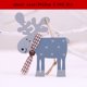 thumbnail image 1 of Natural Xmas Elk Wood Craft Christmas Tree Ornament Noel Christmas Decoration for Home Wooden Pendant Navidad Gift 2021 New Year, 1 of 5