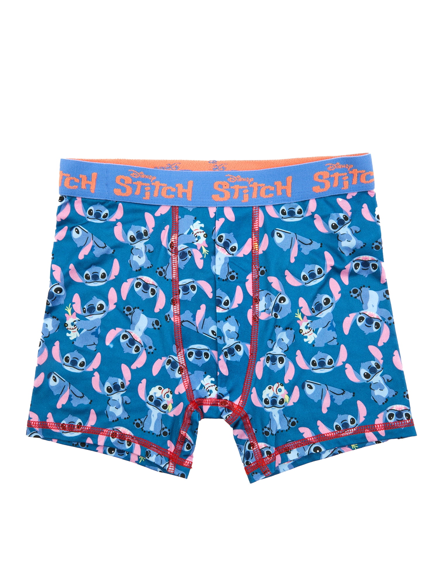Lilo & Stitch Boys Boxer Brief Underwear, 4-Pack, Sizes XS-XL