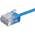 thumbnail image 3 of Monoprice Cat6 Ethernet Patch Cable - 5 Feet - Blue | Stranded, 550MHz, UTP, Pure Bare Copper Wire, 36AWG - Micro, 3 of 5