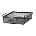 thumbnail image 3 of Fiocias Under Shelf Hanging Storage Basket, Space Saving Pull-Out Clothes Sorting Basket Black L, 3 of 7