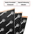 thumbnail image 3 of CANOPUS Car Sound Deadening Mat, 80 mil 5 sqft, Pack of 5 Sheets, Butyl Sound Deadener Mat, Audio Car Sound Dampening Material for Car Trunk, Door, Floor and Ceiling, Black, 3 of 9
