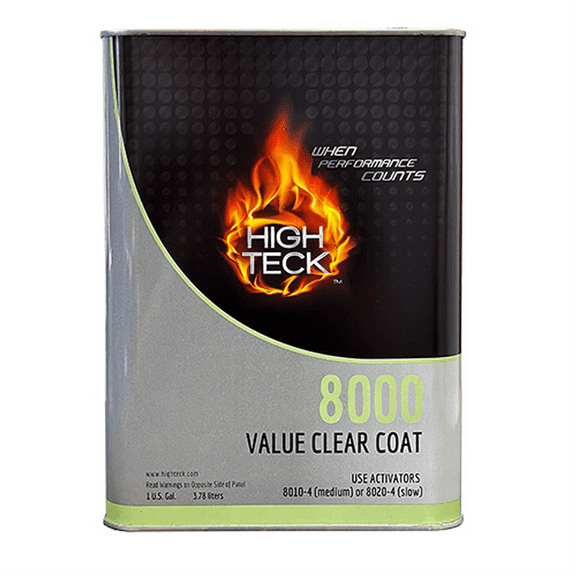 High Teck Products 8000-1 4:1 Value Clear Coat