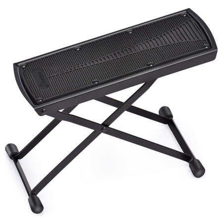 Firm Comfortable Donner Guitar Foot Stool Height Adjustable Guitar Foot Rest Footstool Black For Classical