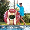 thumbnail image 4 of Flotador Inflable BigMouth San Francisco 49ers 1,07 m, 4 of 6