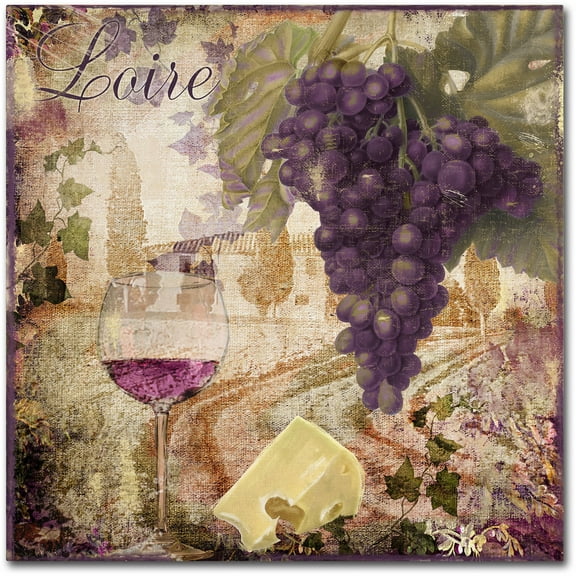 Trademark Fine Art "Wine Country II" Canvas Art by Color Bakery
