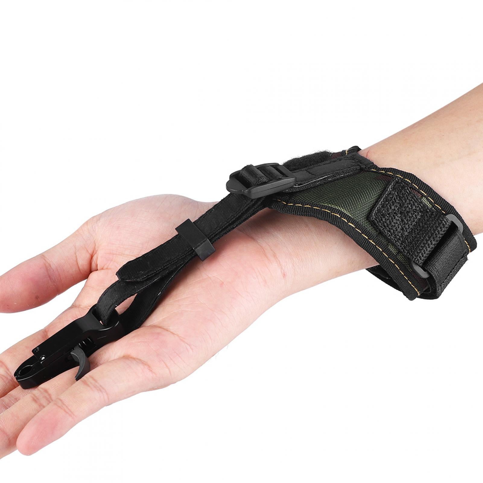 Archery Release Aids 360° Buckle Trigger Wrist Strap Compound Bow Hunting Shoot