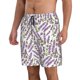 thumbnail image 2 of Balery Lavender Flowers Traje de Baño Estilo Hawaiano para Hombre, Shorts de Secado Rápido con Bolsillos-Large, 2 of 6