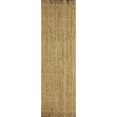 thumbnail image 2 of Nuloom 7'6 x 9'6 Hand Woven Chunky Loop Jute Rug in Beige, 2 of 5