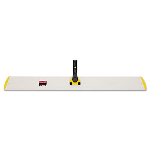Rubbermaid HYGEN Quick Connect Single-Sided Frame, 35" x 3", Yellow, Each