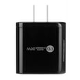 thumbnail image 3 of 20W AFFLUX Dual Port PD USB-C and USB-A Fast Charging USB Type C Wall Charger Power Adapter Travel Plug for iPhone 14/13/12/11 Pro Max Mini, XS/XR/X, iPad, Samsung Galaxy S20/S21/S22/S23 Ultra, Black, 3 of 3